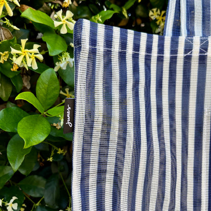 Grande Tote - Pinstripe