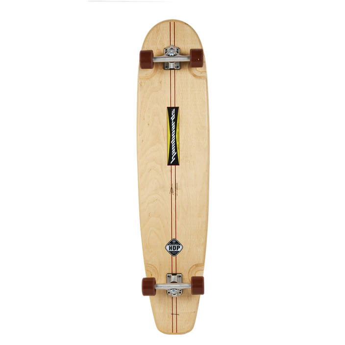 Huntington Hop Longboard: Sky Cream