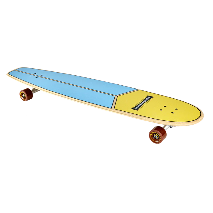 Huntington Hop Longboard: Sky Cream