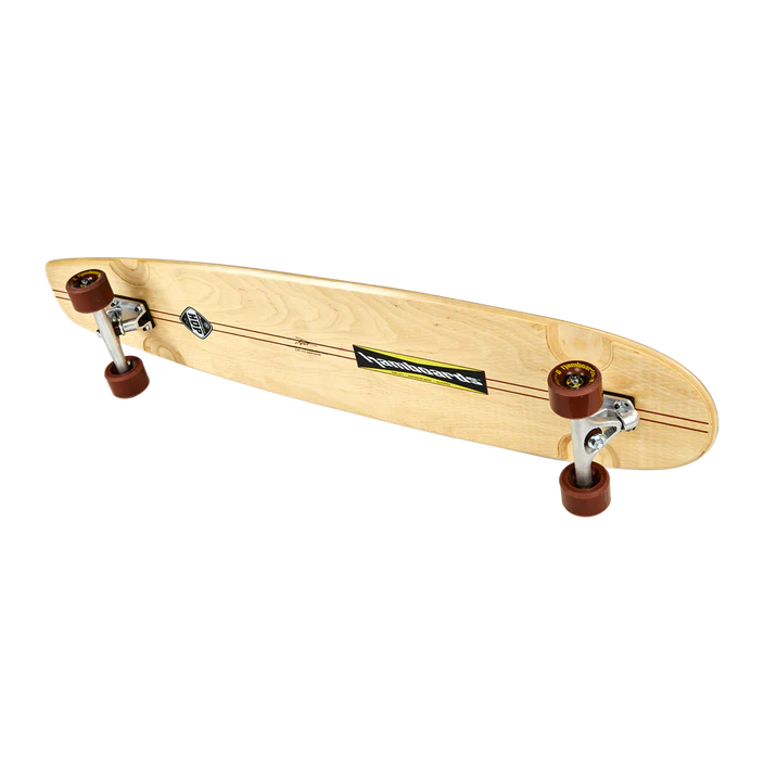 Huntington Hop Longboard: Sky Cream