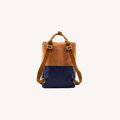 Large Colorblock Backpack | Morning Sky + Deep Blue