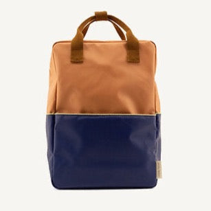 Large Colorblock Backpack | Morning Sky + Deep Blue
