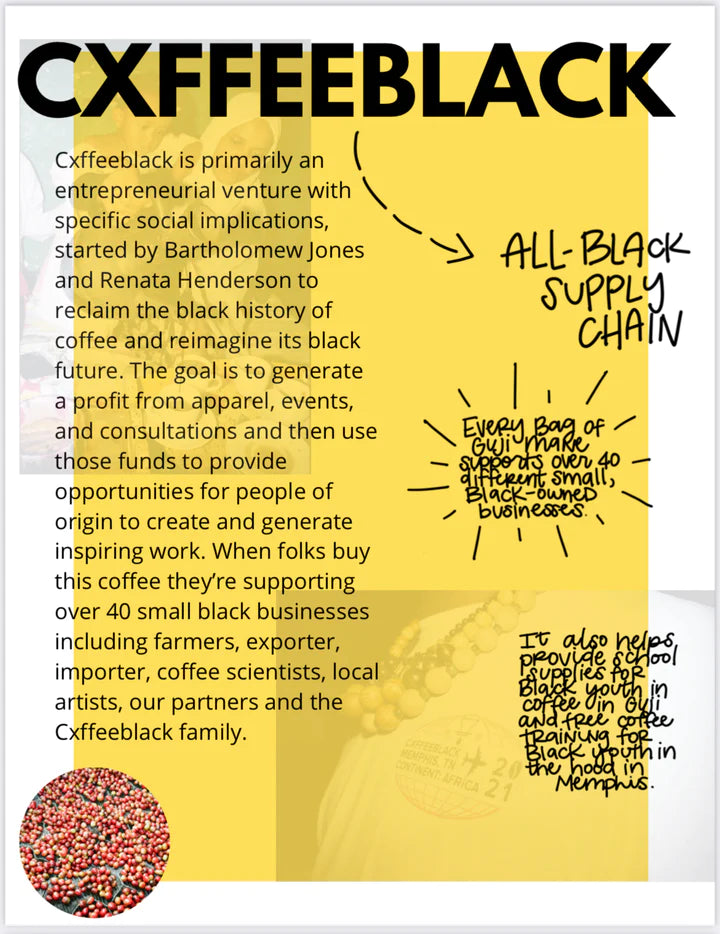 Guji Mane - CXFFEEBLACK (4 oz)